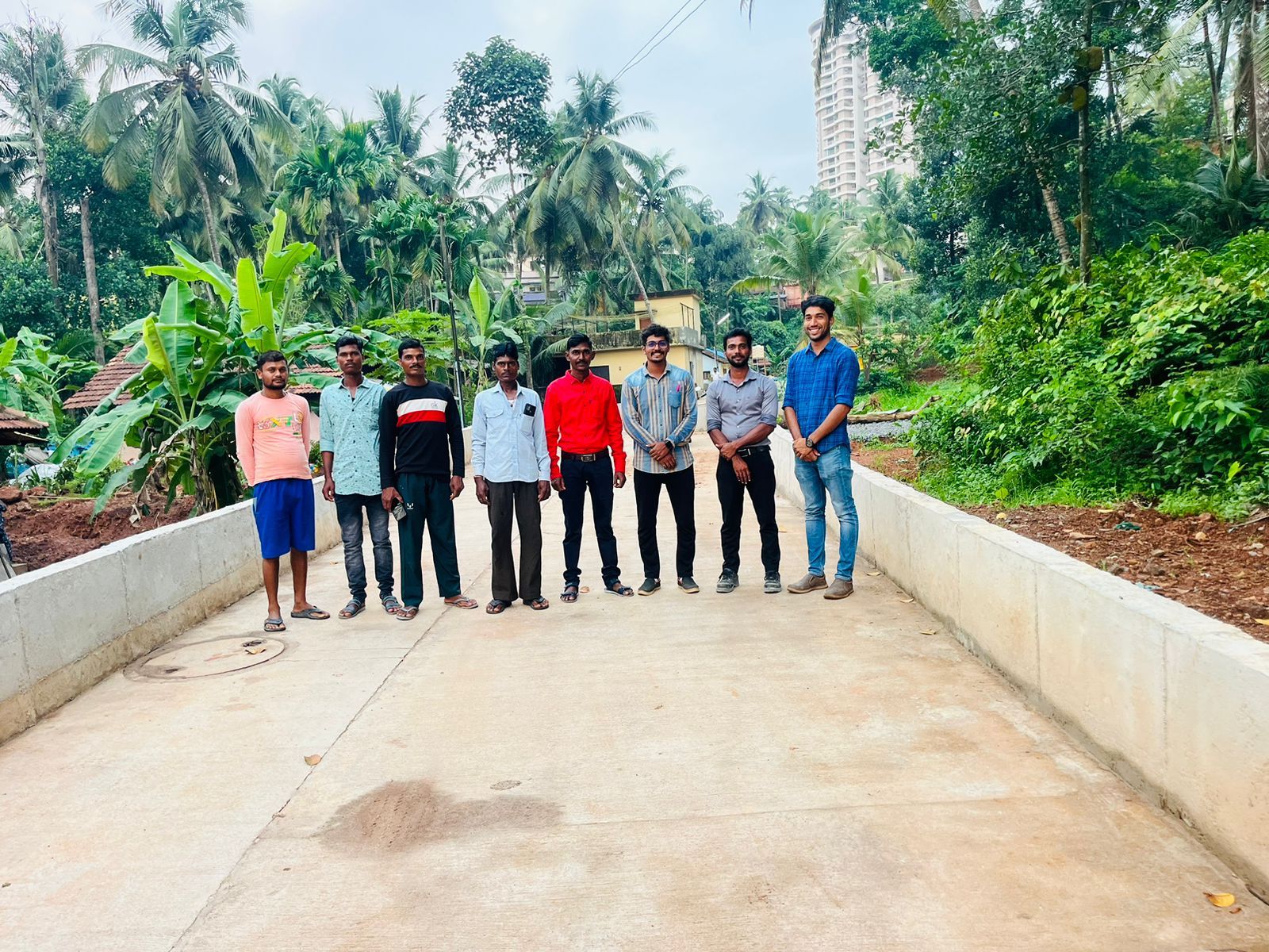 Mugrody drainage and road